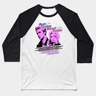 Barbie movie 2023 Ryan Gosling Margot Robbie Baseball T-Shirt